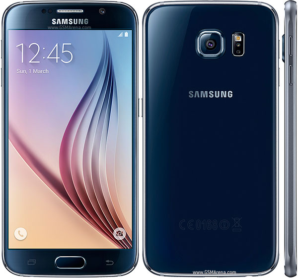 buy Cell Phone Samsung Galaxy S6 SM-G920A 64GB - Black Sapphire - click for details